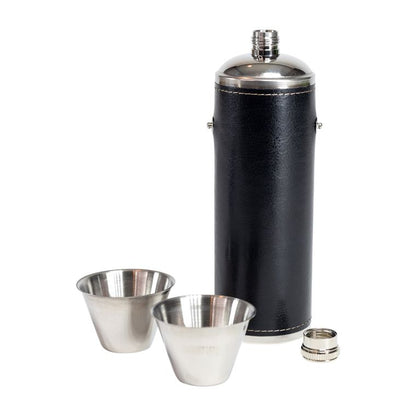 Hunters Flask w/2 Shot Glasses