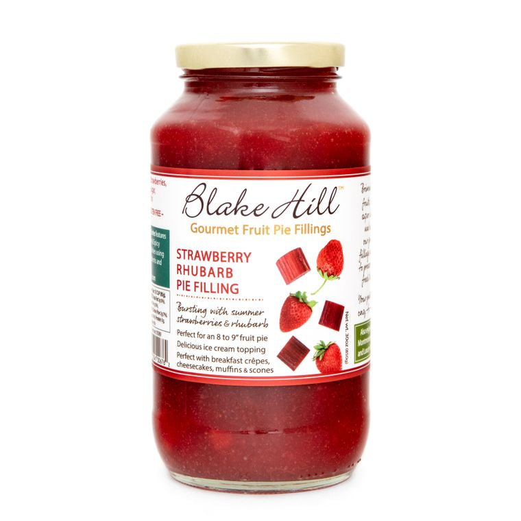 Strawberry Rhubarb Pie Filling