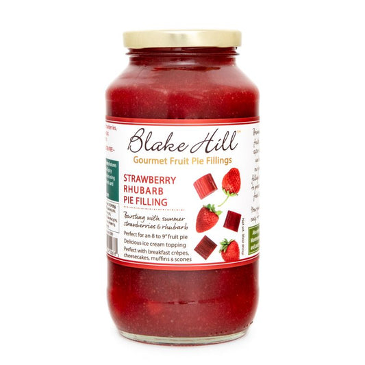 Strawberry Rhubarb Pie Filling