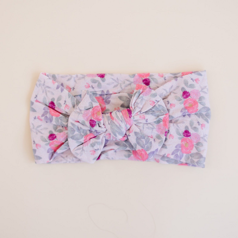 Garden Cottage Floral Nylon Headband