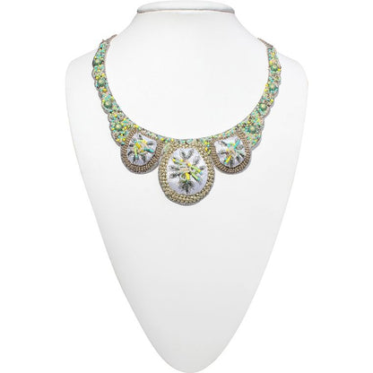 Blossom in White Necklace