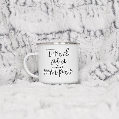Farmhouse Style Kitchen Decor, Modern Coffee Mugs With Funny Quotes, Mom Humor, 18oz Metal, USA Made
